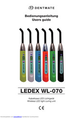 Dentmate LEDEX WL-070 Bedienungsanleitung