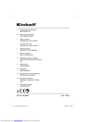 EINHELL 11022 Originalbetriebsanleitung