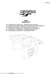 Carromco QUANTUM-XT Bedienungsanleitung
