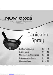 Num'axes Canicalm Spray Gebrauchsanleitung