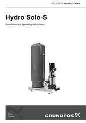 Grundfos Hydro Solo-S Montage- Und Betriebsanleitung