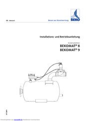 Beko BEKOMAT 9 Installation Und Betriebsanleitung