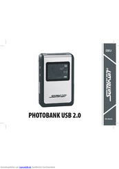 somikon PHOTOBANK USB 2.0 Bedienungsanleitung