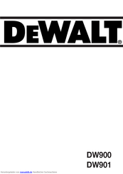 Dewalt DW900 Bedienungsanleitung