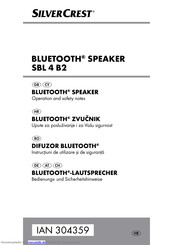 Silvercrest SBL 4 B2 Bedienungs- Und Sicherheitshinweise