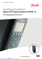 Danfoss Option VLT MCB 115 Installationshandbuch