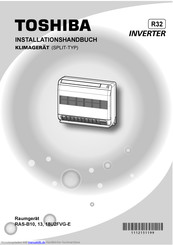 Toshiba RAS-B13 UFV-E1 Installationshandbuch