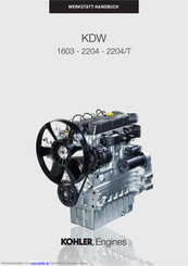 Kohler Engines KDW 1603 Werkstatt-Handbuch