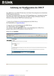 D-Link DCM-704 Anleitung