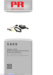 PR electronics LOOP LINK 5909 Handbuch