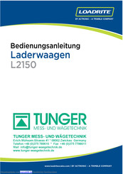 Loadrite L2150 Bedienungsanleitung