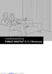FOREST SHUTTLE M Receiver Installationsanleitung