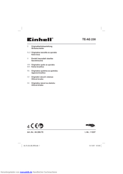 EINHELL 44.308.70 Originalbetriebsanleitung