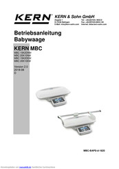 KERN MBC 20K10EM Betriebsanleitung