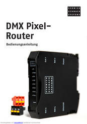Schnick-Schnack-Systems DMX Pixel-Router Bedienungsanleitung