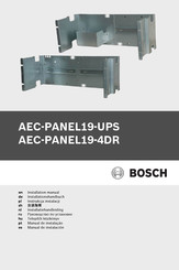 Bosch AEC-PANEL19-4DR Installationshandbuch