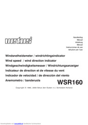 Vetus WSR160 Anleitung