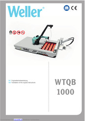 Weller WTQB 1000 Originalbetriebsanleitung