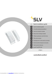 SLV controlled comfort Schnellinstallationshandbuch