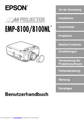 Epson EMP-8100 Benutzerhandbuch