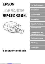 Epson EMP-8150 Benutzerhandbuch