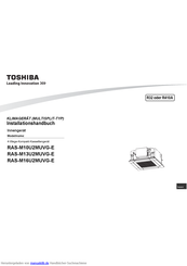 Toshiba RAS-M10U2MUVG-E Installationshandbuch