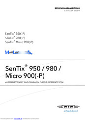 Xylem wtw SenTix Micro 900P Bedienungsanleitung