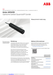ABB Aztec ADS430 Bedienungsanleitung