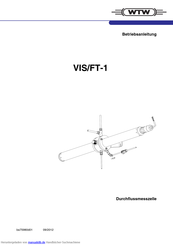 wtw VIS/FT-1 Betriebsanleitung