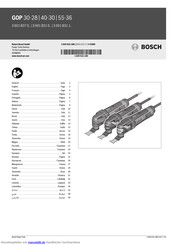 Bosch GOP 55-36 Anleitung