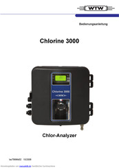 wtw Chlorine 3000 Bedienungsanleitung