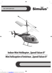 Simulus Speed Falcon II NC-1221 Bedienungsanleitung