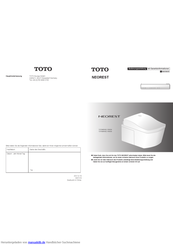 Toto NEOREST TCF996RWSW Bedienungsanleitung