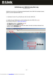 D-Link DWR-830 Rev.A Anleitung