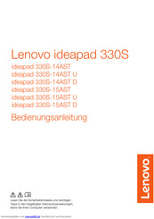 Lenovo ideapad 330S-14AST Bedienungsanleitung