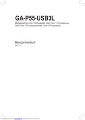 Gigabyte GA-P55-USB3L Benutzerhandbuch