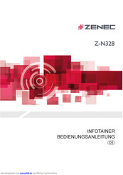 ZENEC Z-N328 Infotainer Bedienungsanleitung