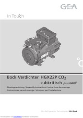 GEA HGX22P/160-4 CO2 Montageanleitung