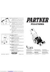 Partner P53-675DWA Bedienungsanleitung