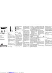 Melinera GD16089-00000 Anleitung