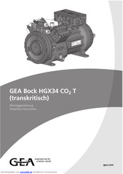 GEA HGX34 CO2 T Montageanleitung