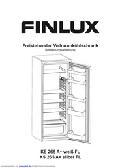 Finlux KS 265 A+ weß FL Bedienungsanleitung