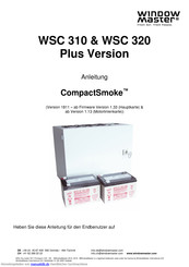 WindowMaster CompactSmoke WSC 310 Anleitung
