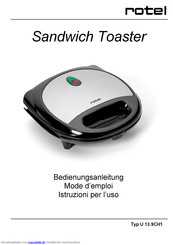 Rotel U 13.9CH1 Bedienungsanleitung