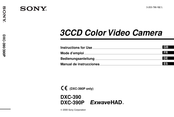 Sony DXC-390P Bedienungsanleitung