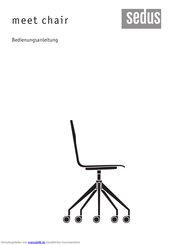 Sedus meet chair Bedienungsanleitung