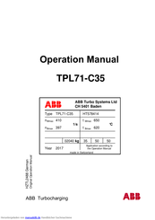 ABB TPL71-C35 Betriebshandbuch