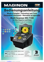MAGINON Multi Scanner MS 7100 Bedienungsanleitung