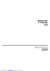 Trix 22353 Handbuch