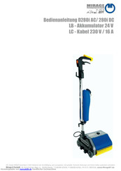 Mirage DUPLEX 280i AC Bedienanleitung